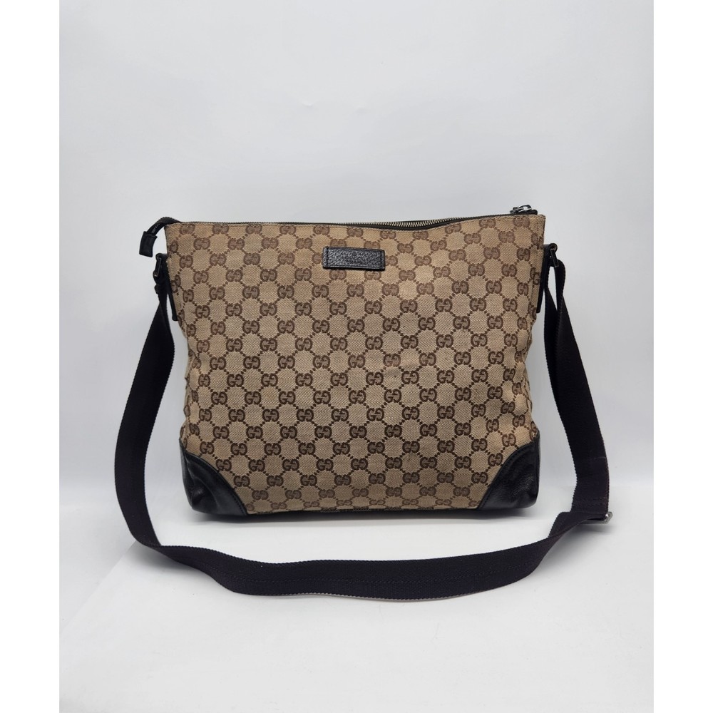 GUCCI Monogram Crossbody Bag 279GUCXBAB